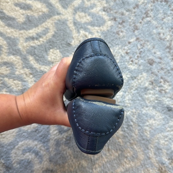 Michael Kors Signature Fulton Moc Ballet Flats Navy 7.5 - Picture 9 of 10